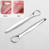 Heble® vanHeble® 2x Tongschraper - Duo Tongkrabber - Tongreiniger - Reiniging Tong - Mondverzorging - RVS