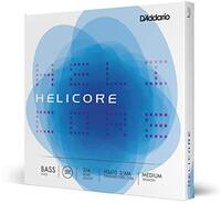 D'ADDARIO HS610-3/4M Helicore Contrabass snarenset meervoudig gedraaide stalen kern 3/4 medium