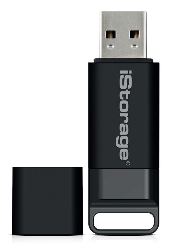 iStorage datAshur BT USB Flash Drive - 16GB - USB 3.2 Gen 1 - Black