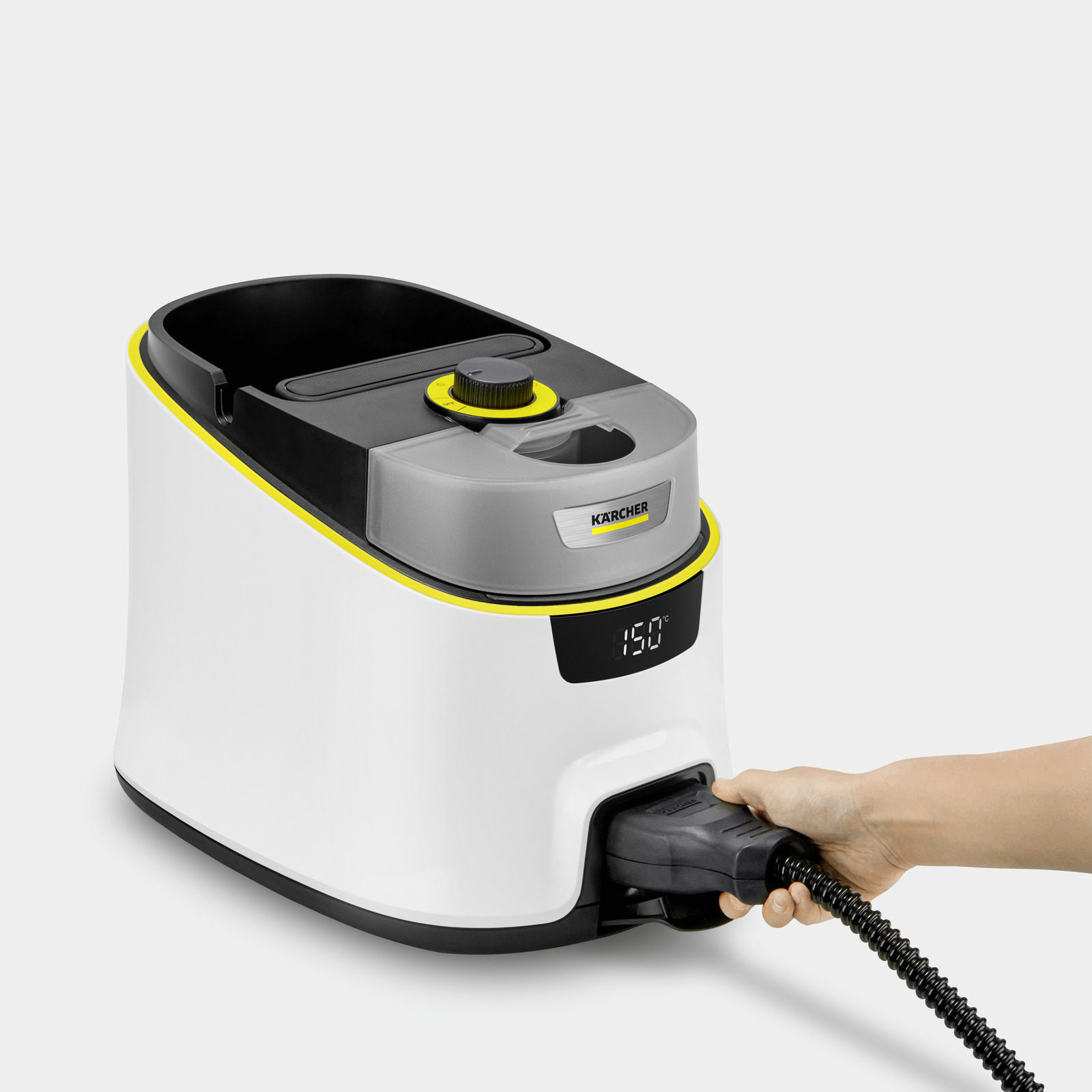 Kärcher SC 5 Deluxe Signature Line Steam Cleaner - 2250W - Black/White