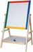 Merkloos Speelgoed schoolbord/whiteboard - staand - 38 x 65,5 cm - schooltje spelen
