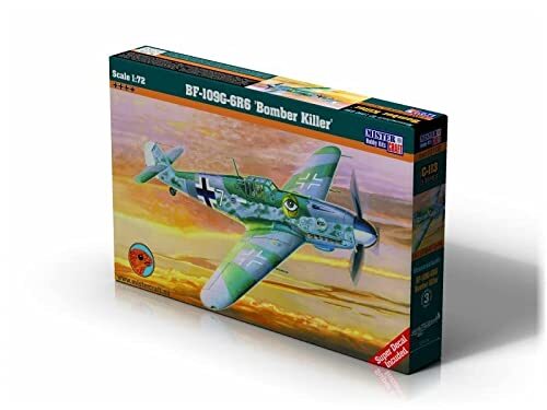 MisterCraft MCC113 1:72 Schaal BF-109G-6 R6 Bomber Killer Model Kit