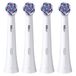 Oral-B iO Radiant White Brosse à dents - 4 pièces - Blanc