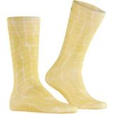 Burlington Poolside gedessineerd Coton Sokken heren geel - maat 40-46