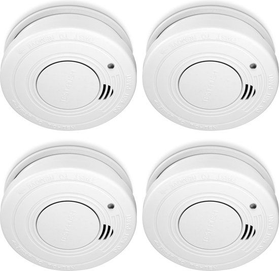 Alecto SA-49-5 Rookmelder - 4 stuks - 5 jaar batterij - EN14604