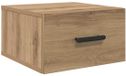 vidaXL Table de chevet 35 x 35 x 20 cm Bois traité Chêne artisanal