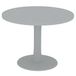 Quadrifoglio table de réunion avec plateau rond diamètre 100 cm