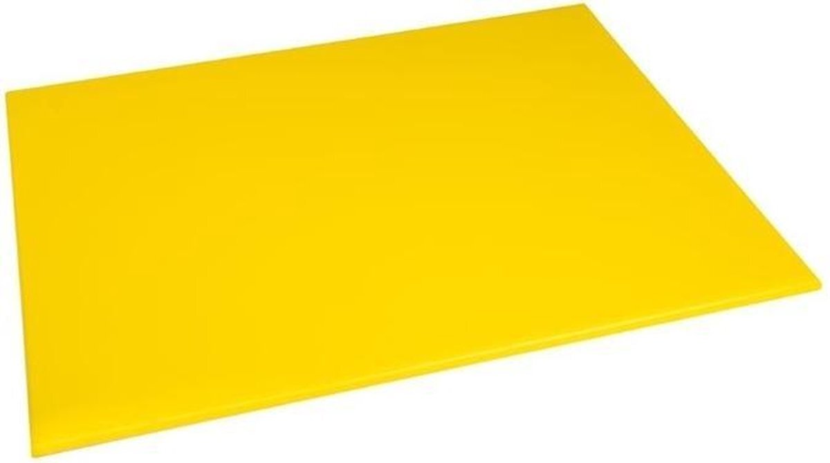 Hygiplas Kleurcode Snijplank Geel 600x450x12mm J021 - Horeca