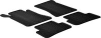 Gledring Rubbermatten Mercedes C-Klasse W203 2001-2007 (T profiel 4-delig + montageclips)