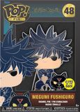 Funko Pin Jujutsu Kaisen - POP! Enamel Megumi Fushiguro - Glows in the dark - 10 cm Pin - Multicolours