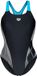 Arena Dames Badpak Lily Swim Pro Back L Zwart Turquoise