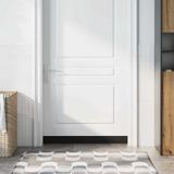 vidaXL - Zelfklevende Deurborstels - 6 stuks - Wit - 100 cm - Aluminiumlegering
