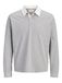 JACK & JONES Chemise gris chiné / blanc