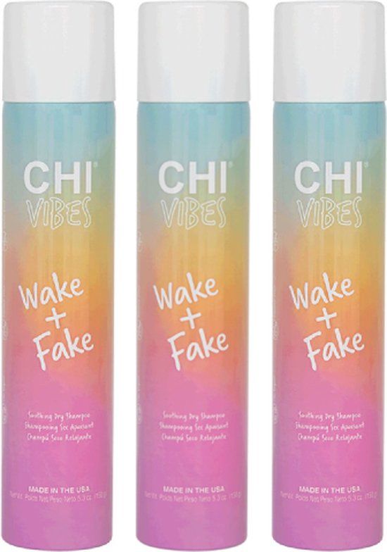 CHI Vibes Dry Shampoo - 3 x 150 gr