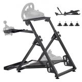VEVOR Verstelbare opvouwbare racestuurstandaard, compatibel met Logitech G923, G920, G29, G27, Thrustmaster T300RS TX F458, T500RS, T3PA-PRO (F1/GT), pedalen niet inbegrepen