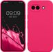 kwmobile telefoonhoesje geschikt voor Google Pixel 10a - Hoesje voor smartphone - In neon roze