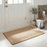 Safavieh NF114A tapijt, natuurlijke vezel, panamabinding, natuurlijk en beige zeegras, 152 x 243,8 cm, modern 2' x 3' natuurlijke kleuren/bruin