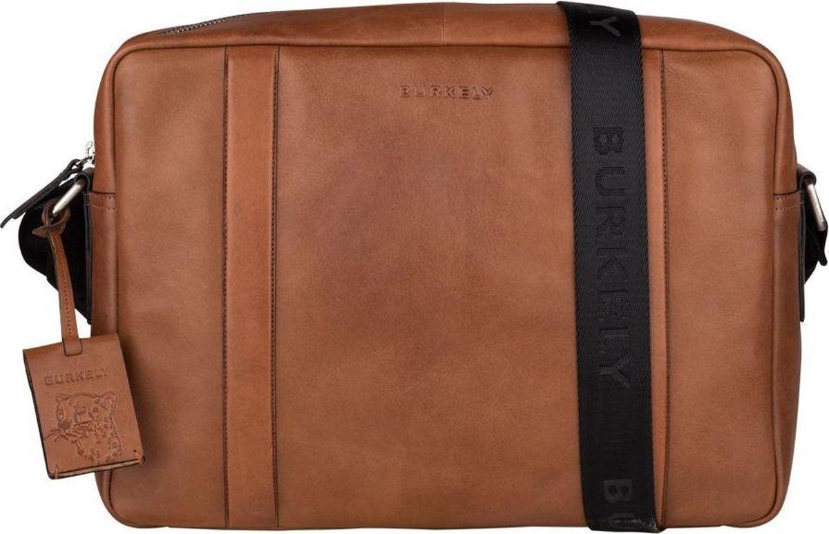 Burkely SUBURB SETH MESSENGERBAG 14\" - Cognac