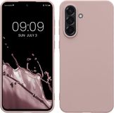 kwmobile telefoonhoesje geschikt voor Samsung Galaxy A56 5G - Back cover in licht oudroze