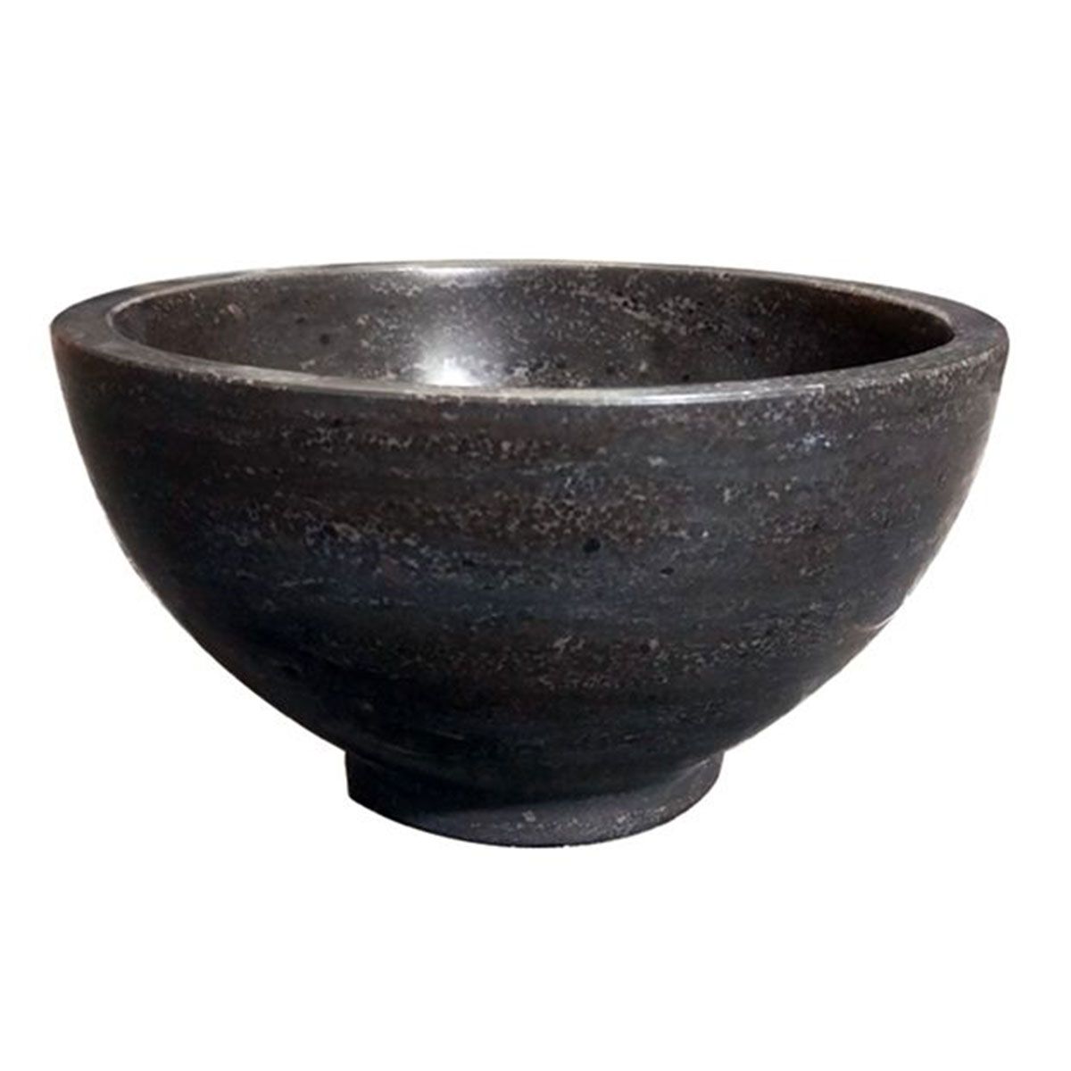 Wiesbaden Ronde Hardstenen Opzet Waskom - 20 x 20 x 11 cm