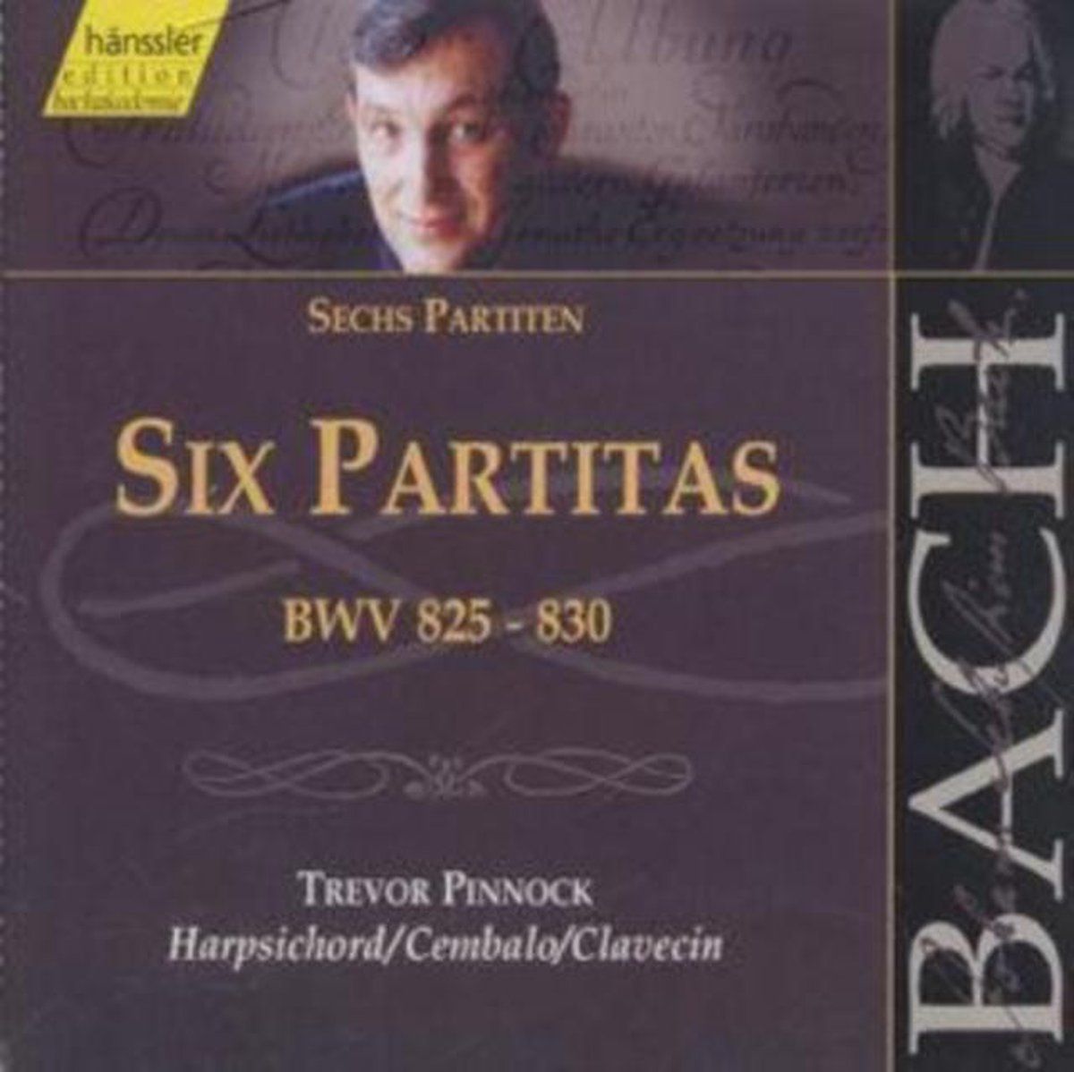OUTHERE Edition Bachakademie Vol 115 - Six Partitas / Trevor Pinnock