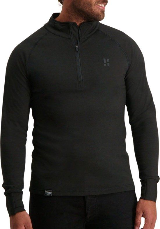 Poederbaas Arctic Wintersportpully Heren - Zwart - Maat XL