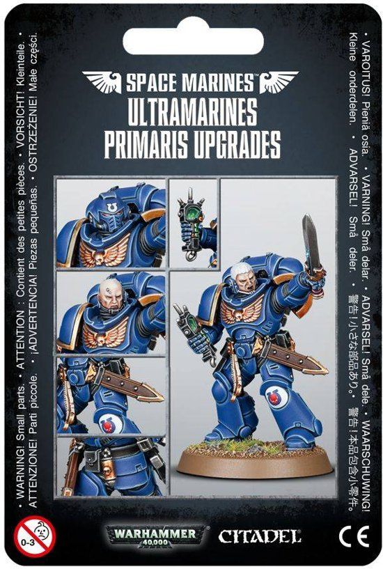 Games Workshop Warhammer 40,000 Imperium Adeptus Astartes Ultramarines: Primaris Upgrades - 5011921086221