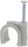 Enzo SHI B.V. Kabelclip - rond - 12 mm - grijs