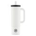 24Bottles Straw Drinkbeker 800 ml Capaciteit - white