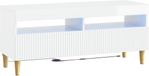 vidaXL LED tv-meubel ARNHEM 100 x 35 x 43 cm Hoogglans Wit