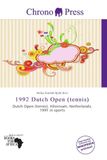 1992 Omniscriptum 1992 Dutch Open (tennis) Paperback