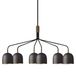 GUBI Lustre Howard 6 Gunmetal