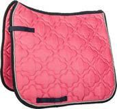 HKM Zadeldek -Equestrian- roze/donkerblauw Dressuur