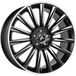 KESKIN WHEELS KT18 TURBO noir mat poli bord 7.0Jx17 5x120 ET35