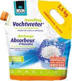 Bison Vochtvreter Navulling Neutraal - 3 x 2,5kg - Voordeelverpakking