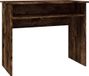 Bureau eikenkleurig gerookt 90x50x74 cm hout