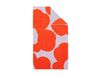 Marimekko Serviette de bain Iso Unikko Bleu lilas-orange rouge, 100x180 cm