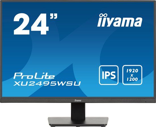 Iiyama ProLite XU2495WSU-B7 - 24 inch WUXGA IPS Monitor