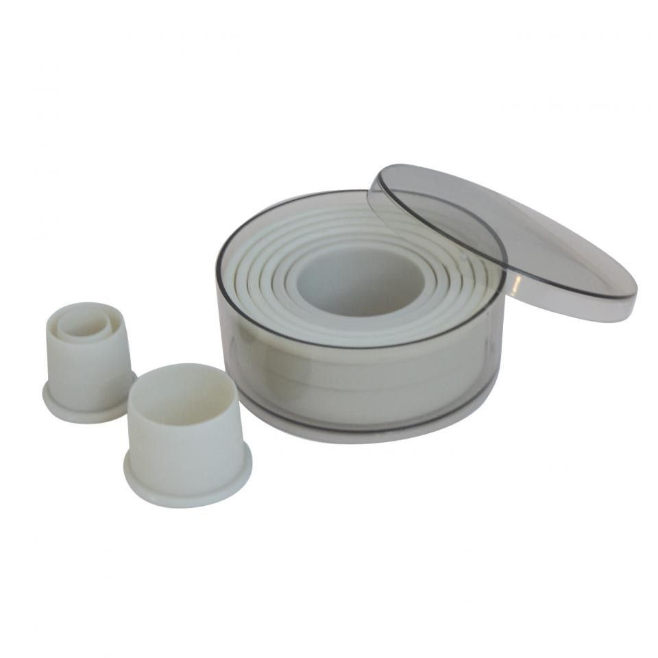 de Buyer uitsteekvorm rond