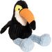 Manhattan Toy Knuffel Rico De Toekan 35 Cm Pluche Zwart
