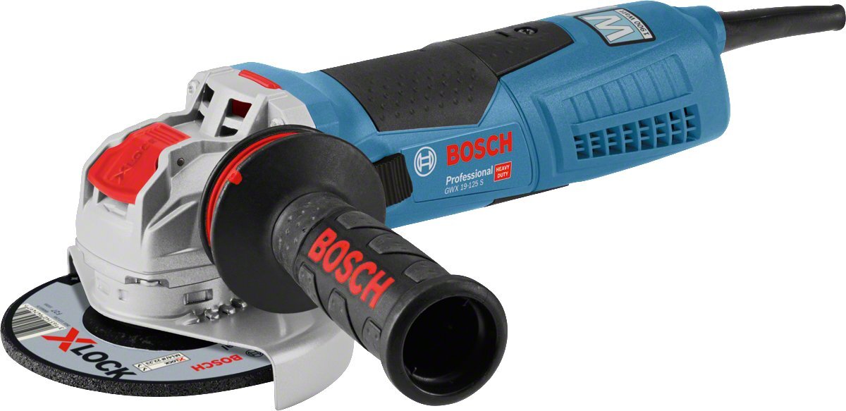 Bosch GWX 19-125 S X-Lock Haakse slijper - 1900W - 125mm - variabel