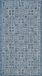 Safavieh Courtyard CY8467 Navy & Grijs 122 x 170 cm