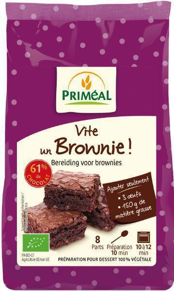 Primeal Quick brownie mix 350g