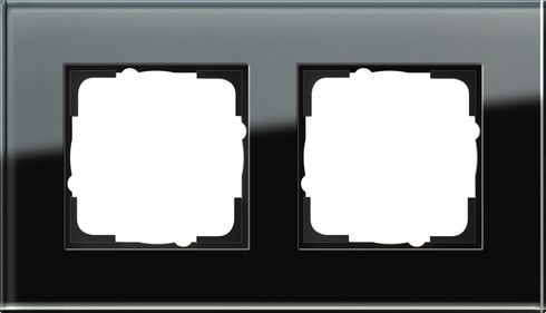 Gira Esprit Glas zwart