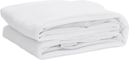 vidaXL Matrasbeschermer waterdicht 80x200 cm wit