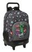 Safta Sac à Dos à Roulettes Compact Extraible Minecraft Graffiti 33L 33x22x45 Cm One Size