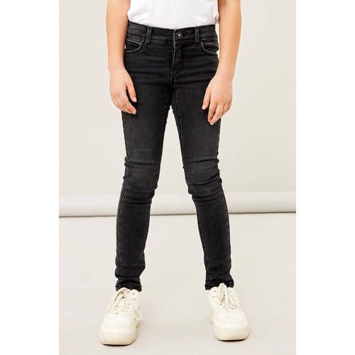 NAME IT KIDS skinny jeans NKFPOLLY black denim