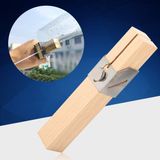 Shenzhen Haorui Industrial Technology Co., Ltd. Coupe-bouteille intelligent en plastique - Coupe-corde de bouteille portable d'extérieur - Kit d'outils de coupe pour bricoleurs - Vert/Bois