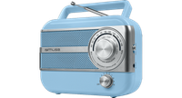 Muse M-056 VB – Compacte draagbare Retro Radio - Blauw