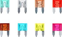 Platte zekeringen Mini in zak, 32 V, 4 A-30 A, 8 stuks